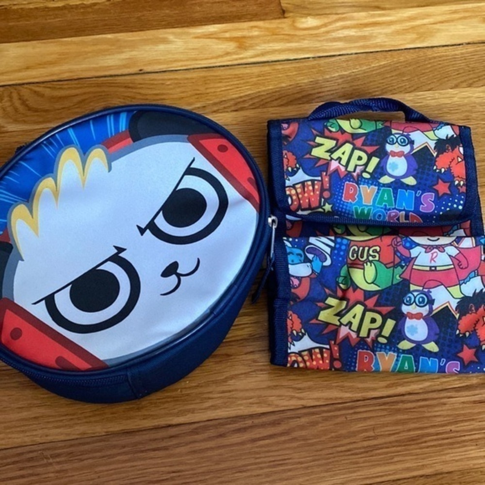 Ryan’s World lunch box bundle combo panda both great condition almost like new.